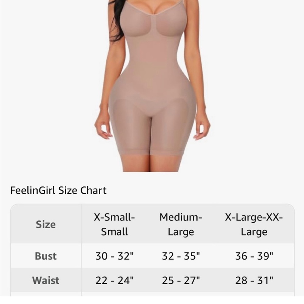 Seamless Brown Shapewear Bodysuit - Picture 9 of 16